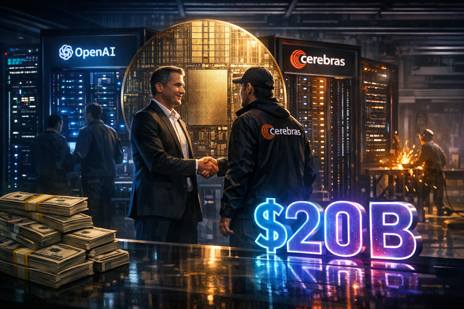 OpenAI Commits Over $20 Billion to Cerebras for AI Server Capacity