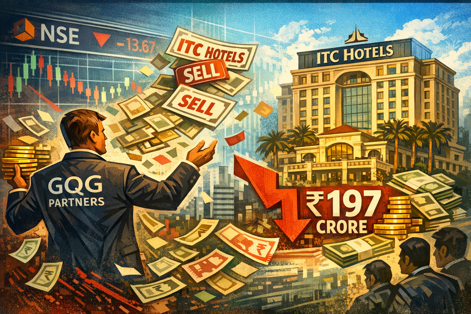 GQG Partners Cuts ITC Hotels Stake, Offloading Shares Worth INR 197 Crore