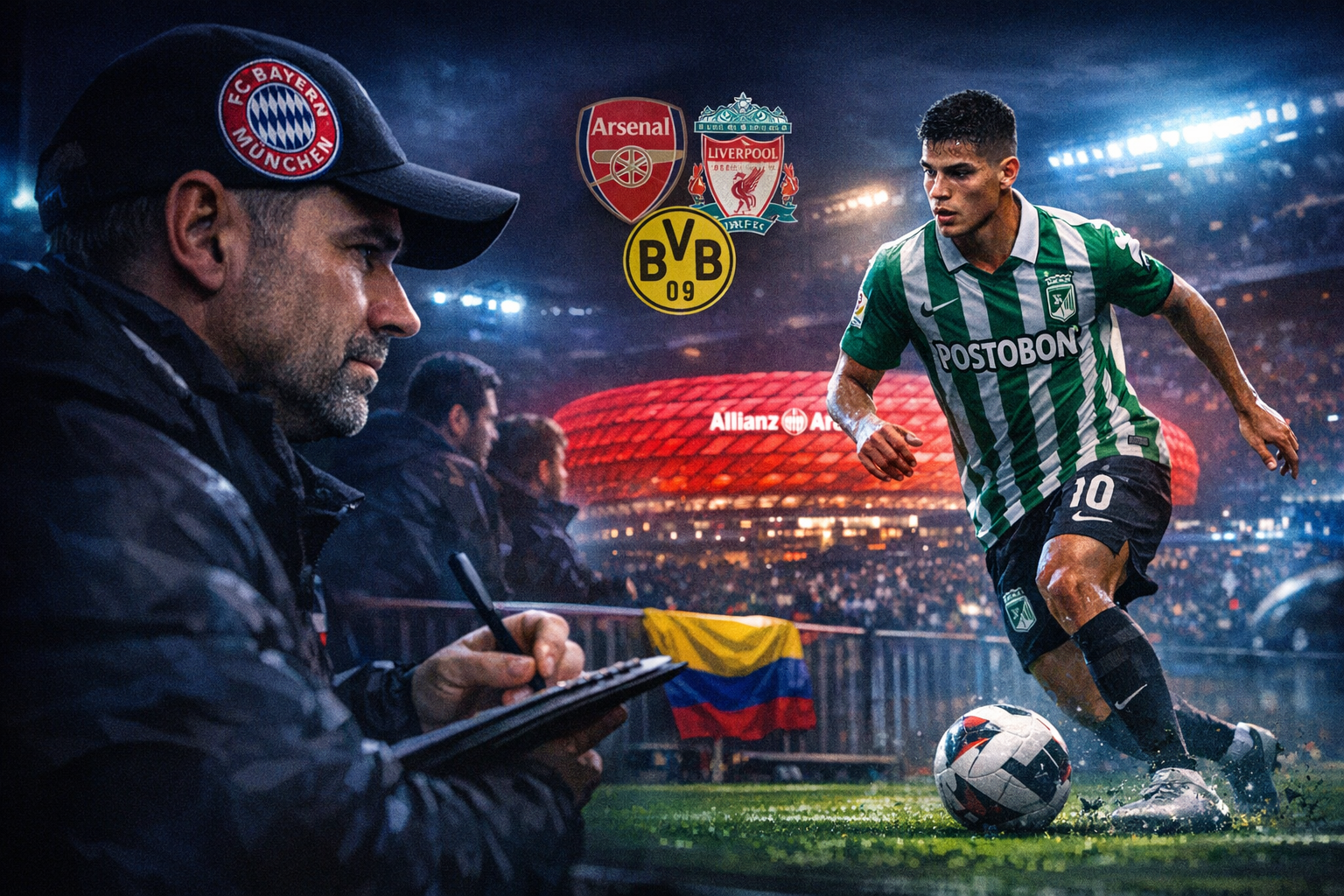 Bayern Munich Intensifies Pursuit of Prodigious Colombian Midfield Talent