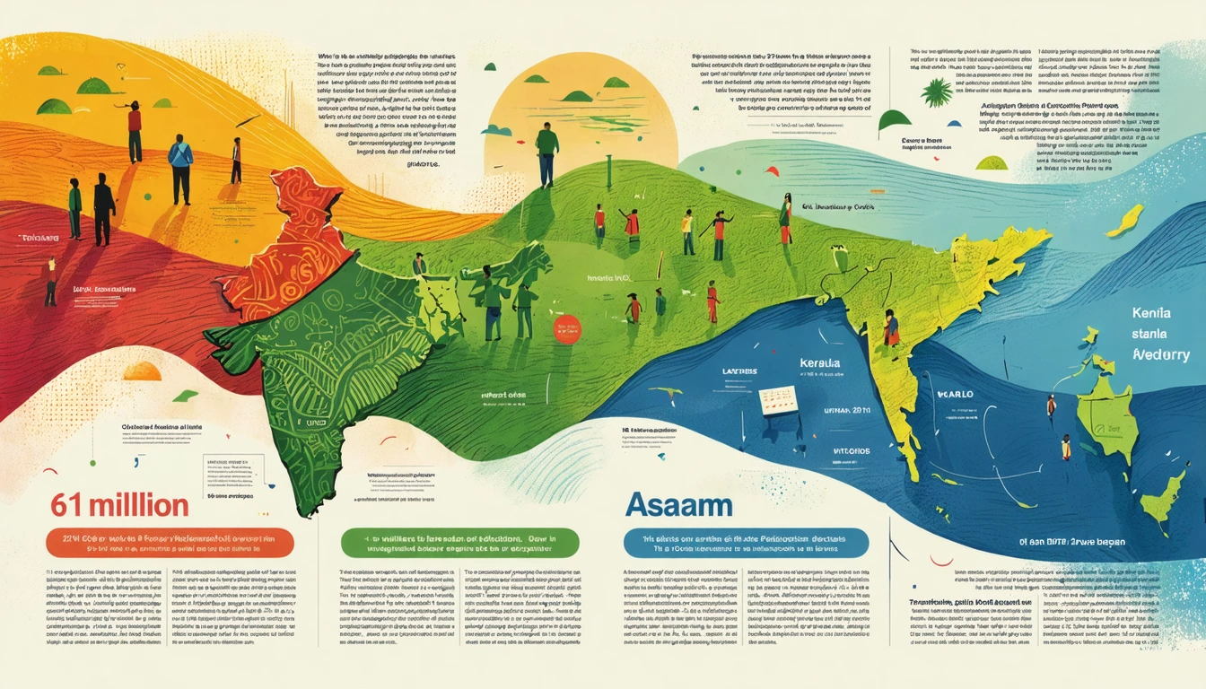61 Million Voters Shape Regional Power in Assam, Kerala, Puducherry Polls