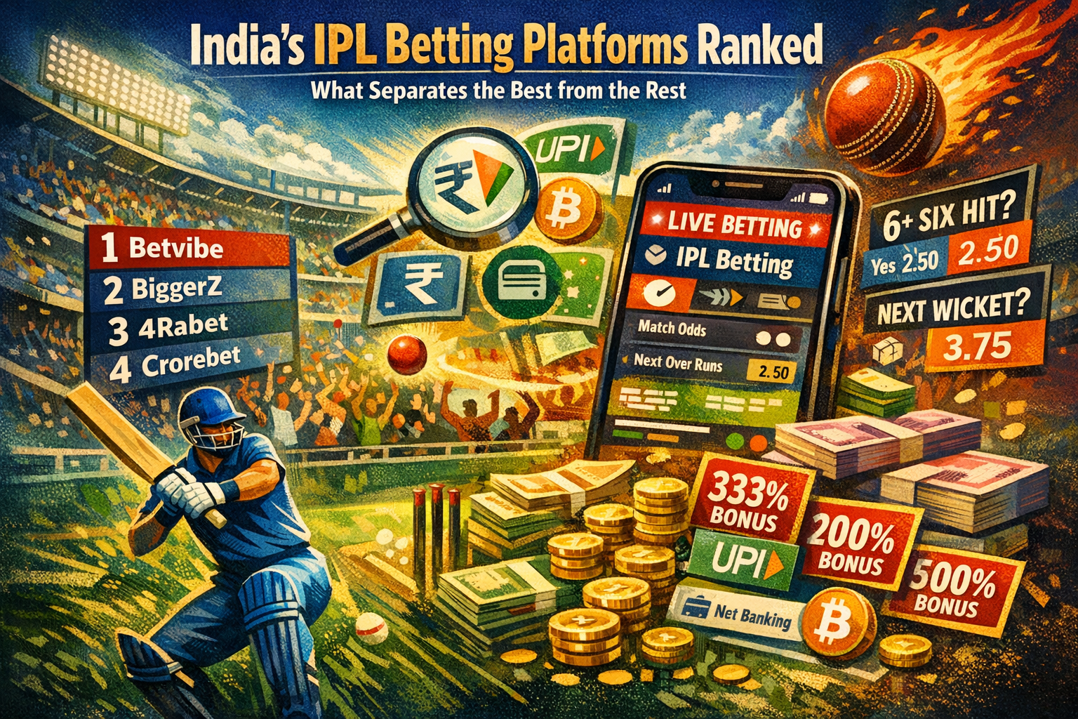 India's IPL Betting Platforms Ranked: What Separates the Best from the Rest